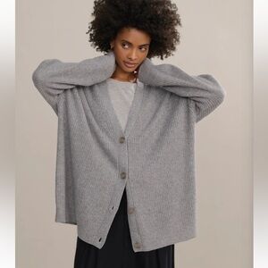 JENNI KAYNE Cashmere Cocoon Cardigan Size 2X